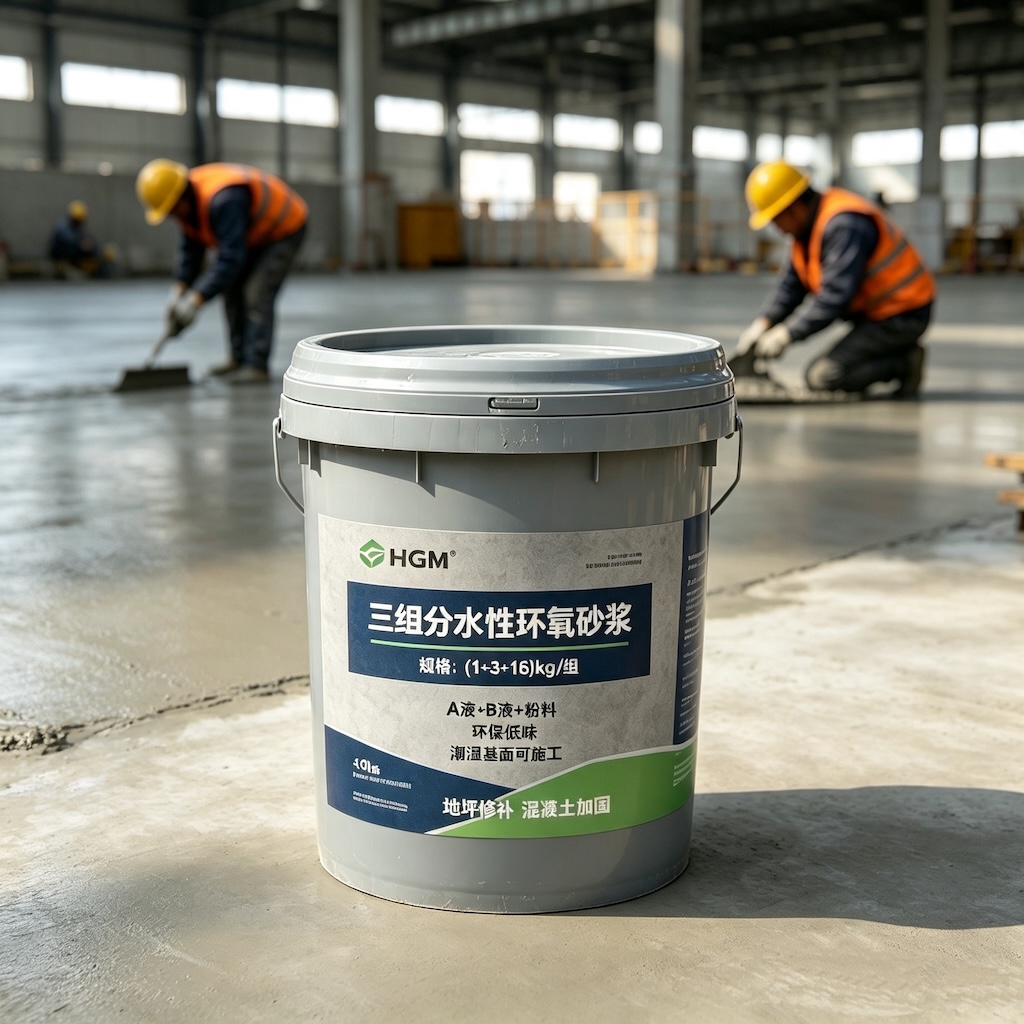 潜江三组份水性环氧砂浆